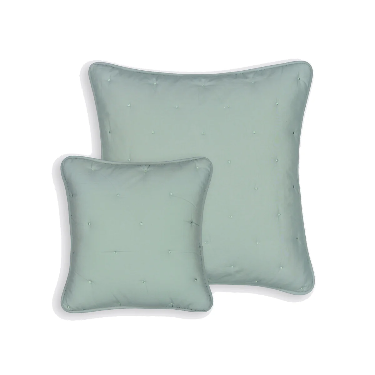 Aeri Quilted Cotton Square Cushion Cover – image 1