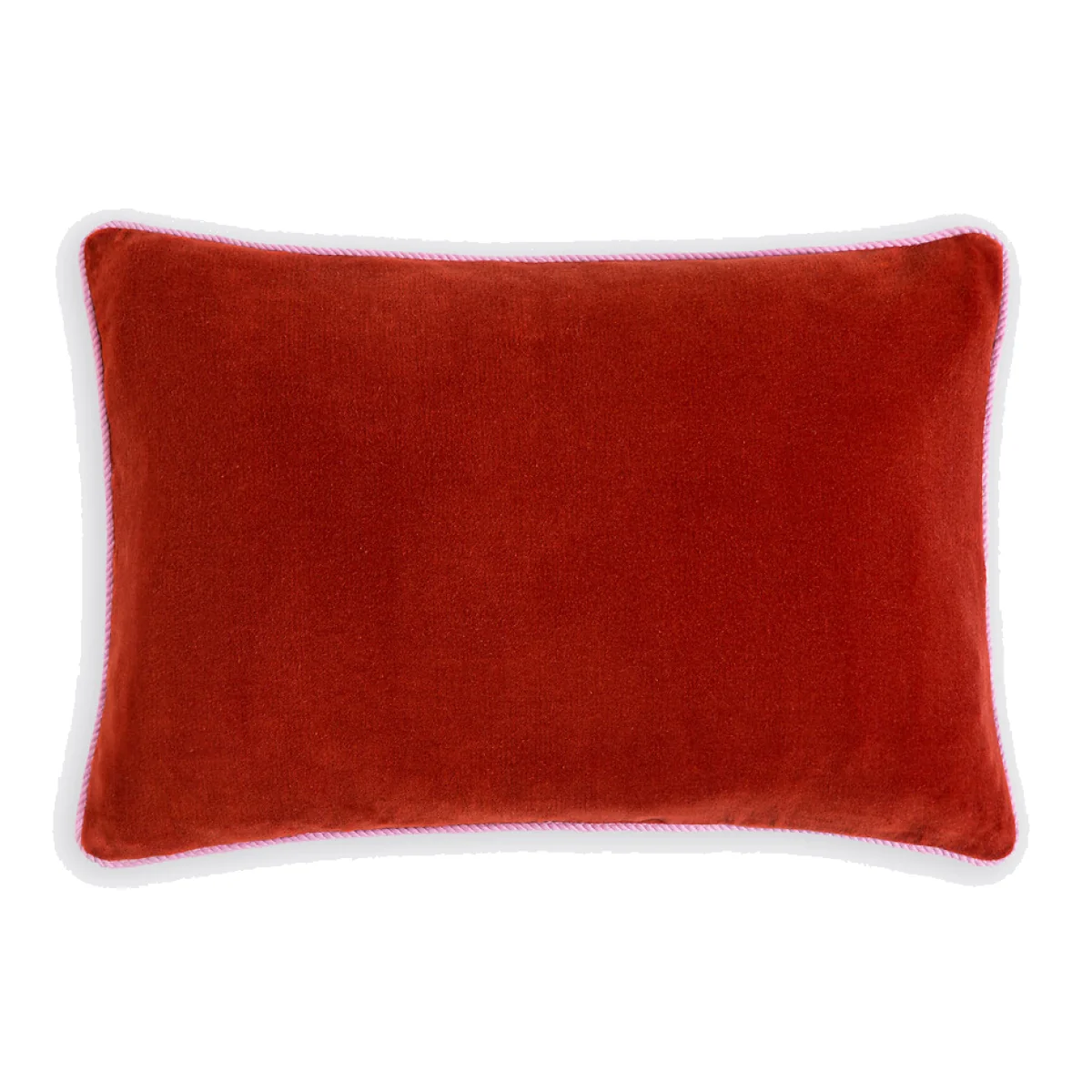 Gusali Two-Tone Velour Rectangular Cushion Cover 60x40cm – image 1