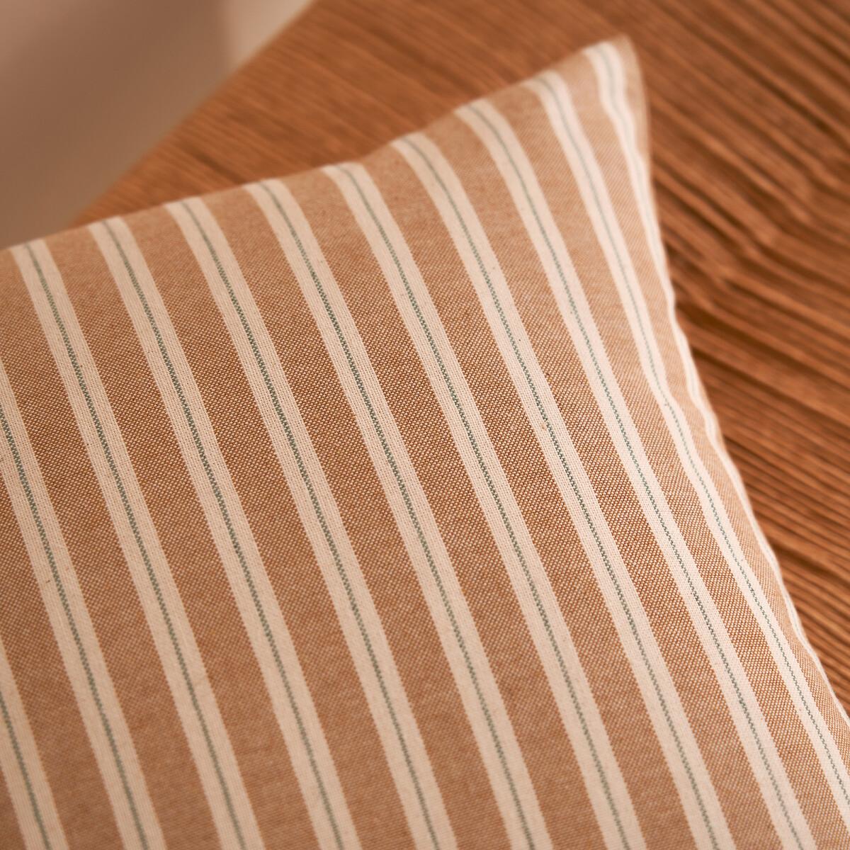 Enola 40 x 40cm Striped Cotton Cushion Cover – image 4