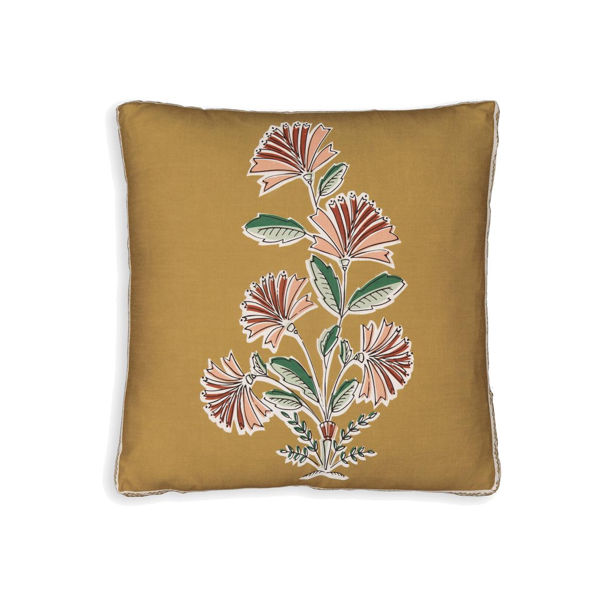 Emeline 40 x 40cm Floral 100% Cotton Cushion Cover – image 1