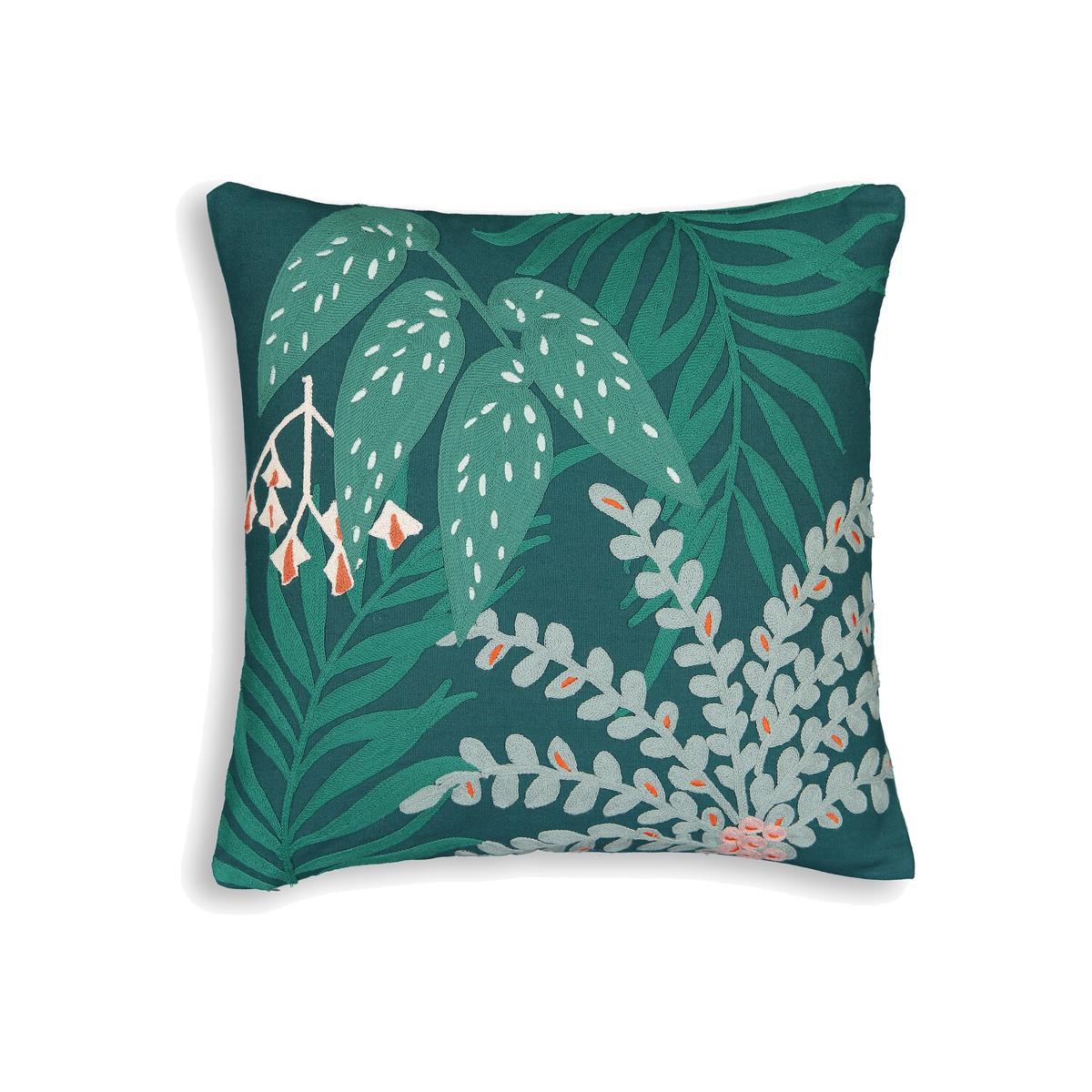 Luxuriance Embroidered Cushion Cover – image 1