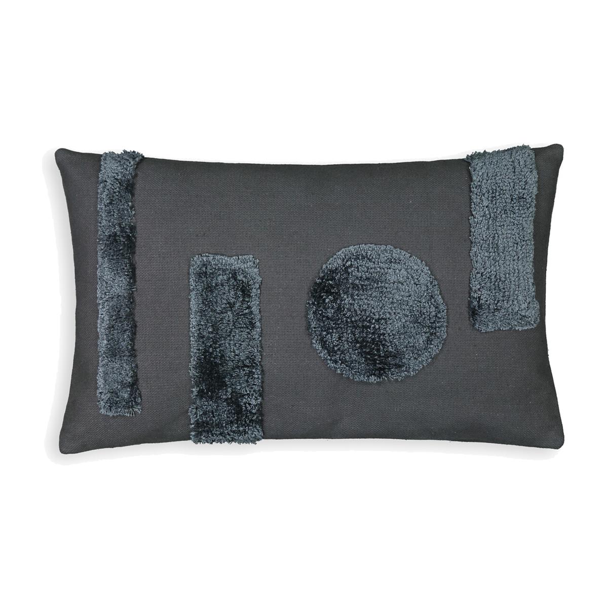 Lund Graphic Tufted Rectangular Cushion Cover – image 1