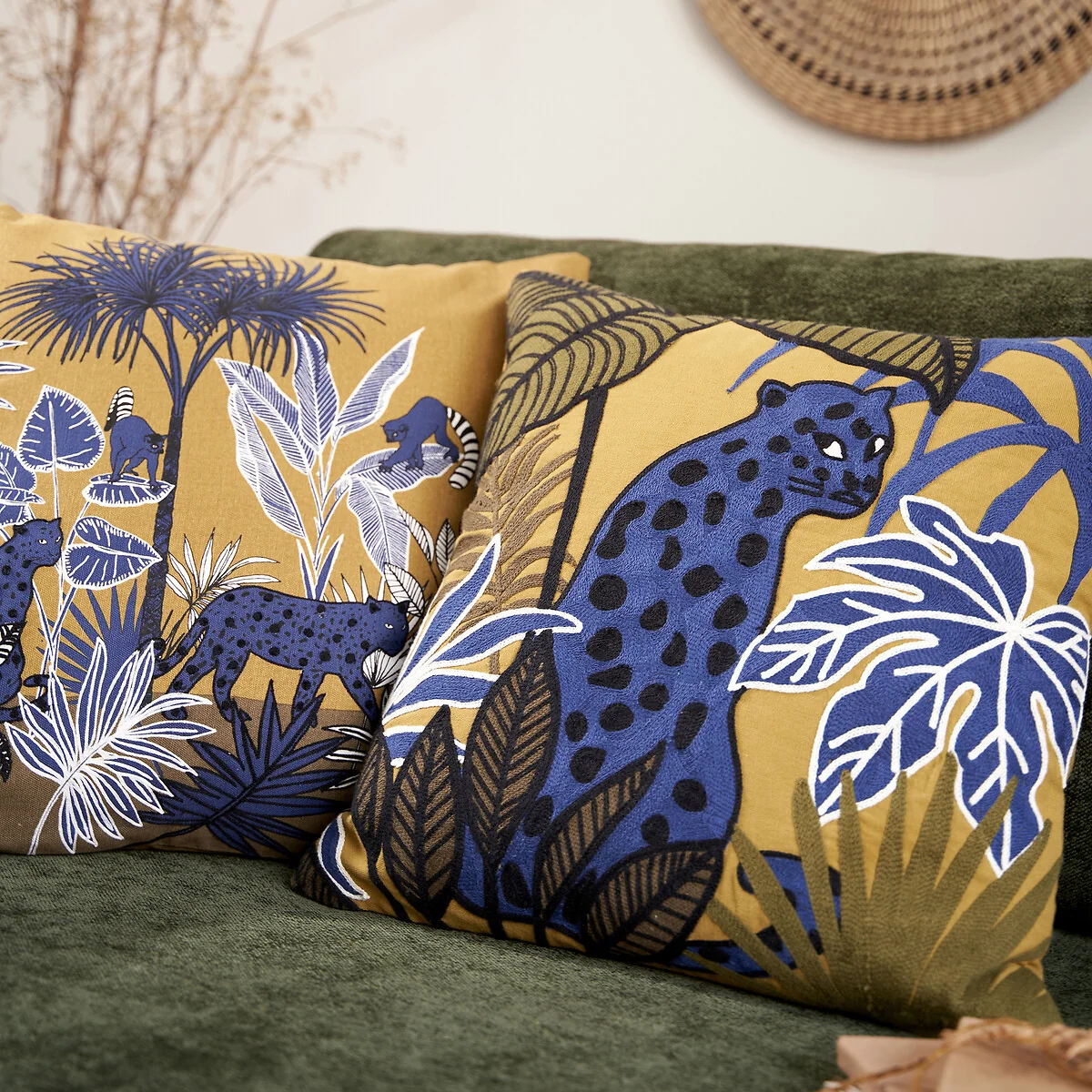 Malacca 45 X 45cm Embroidered Cushion Cover – image 2