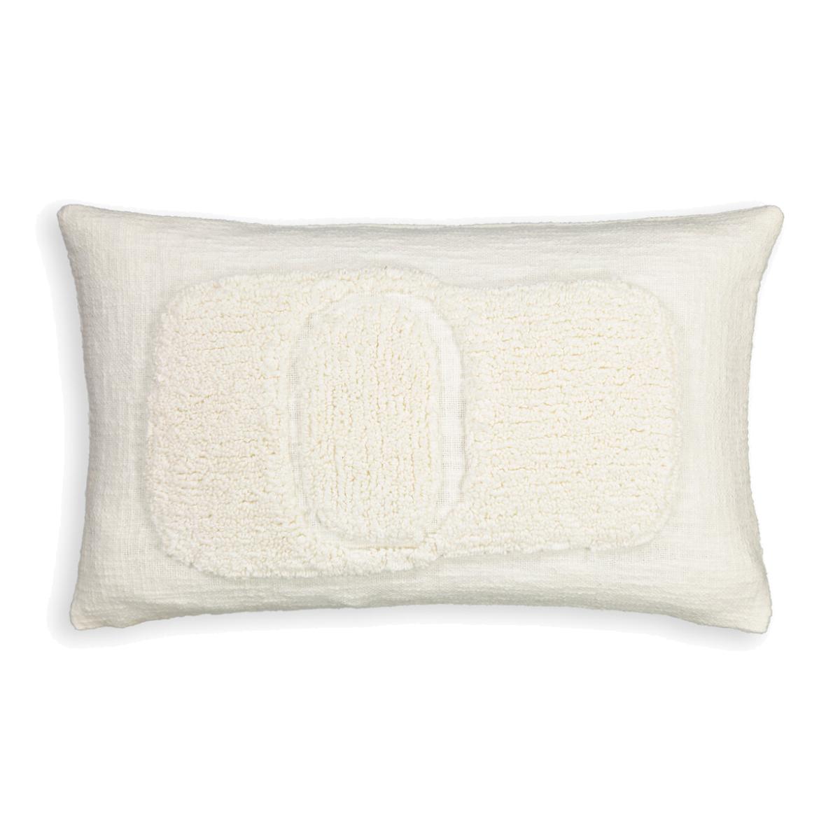 Slow Rectangular Bouclette 100% Cotton Cushion Cover – image 1