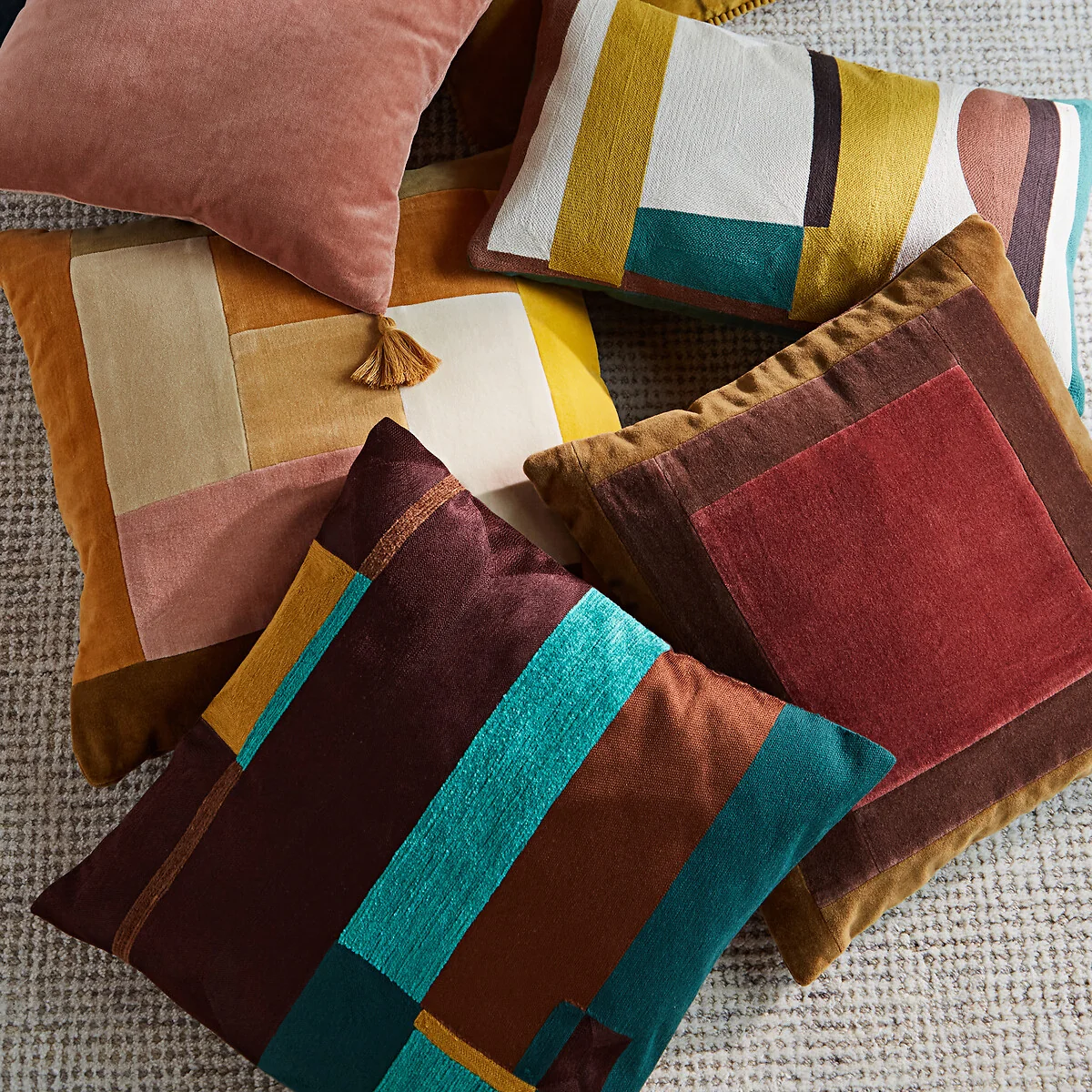 Tadeo 45 X 45cm 100% Cotton Cushion Cover – image 2