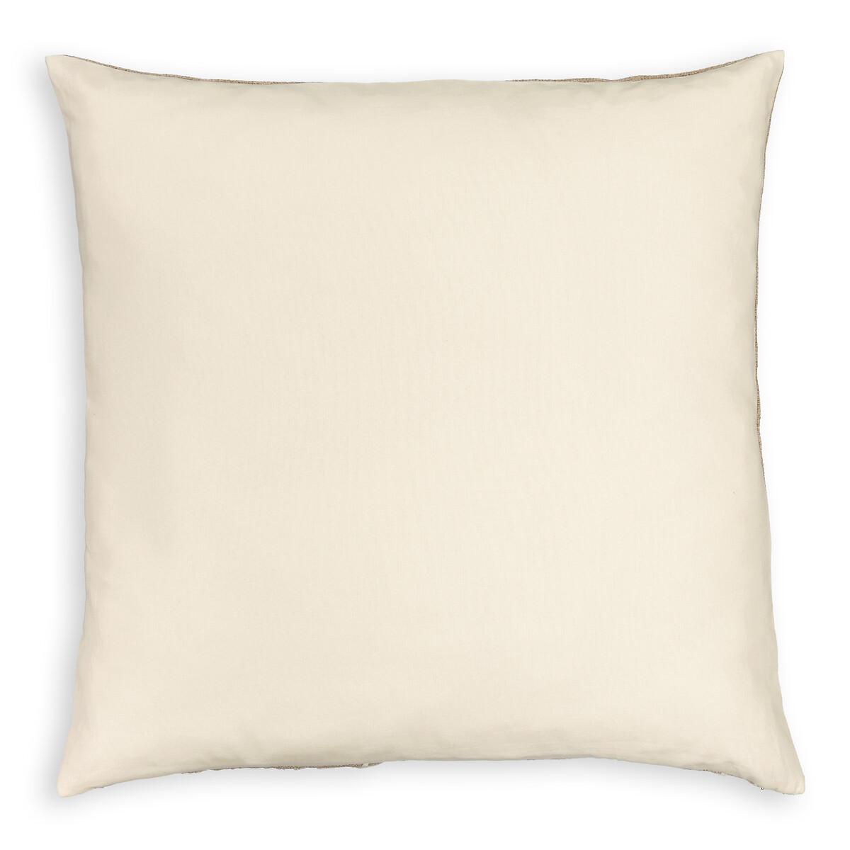 Netta Embroidered Floral Linen Cushion Cover – image 2