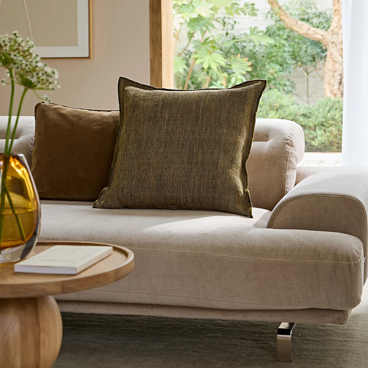 Missia Cushion Cover in Chambray – image 2