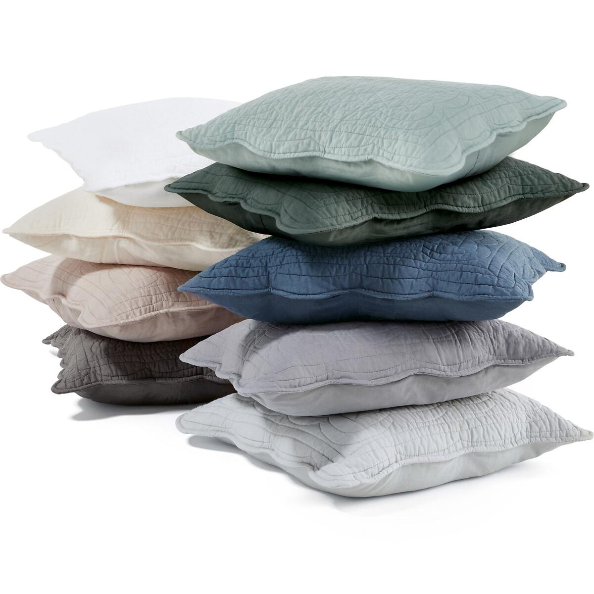 Scenario Quilted 100% Cotton Cushion Cover – image 4