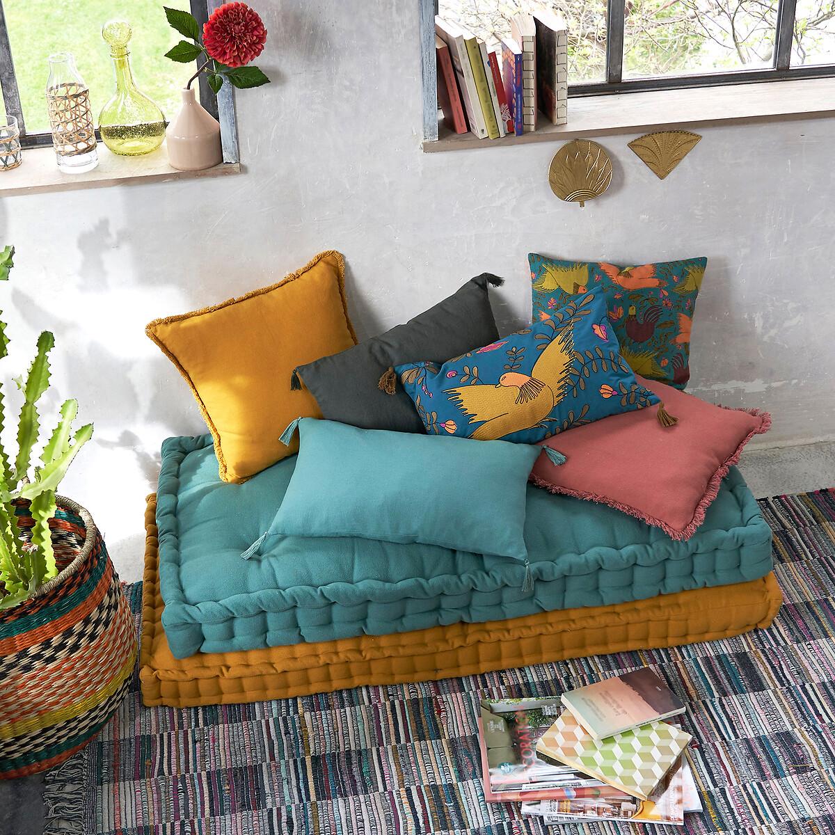 PANAMA Fringed Cotton Cushion Cover – image 15
