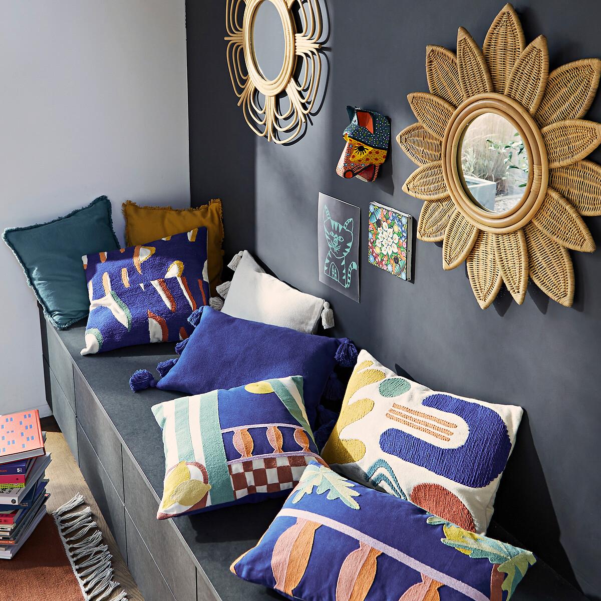 PANAMA Fringed Cotton Cushion Cover – image 4