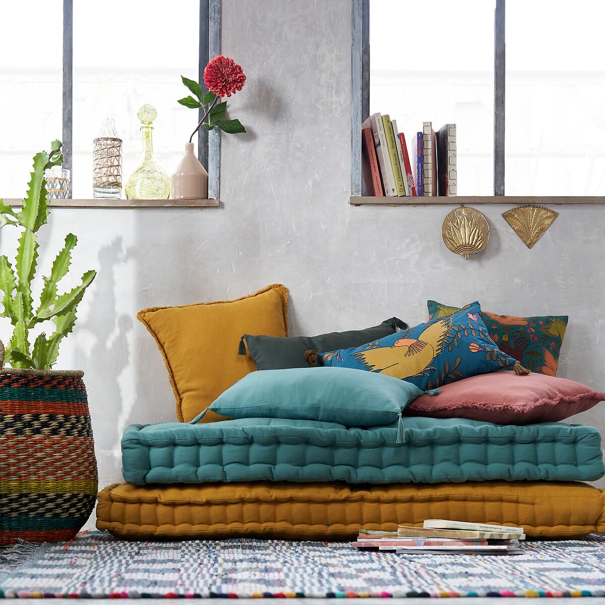 PANAMA Fringed Cotton Cushion Cover – image 7