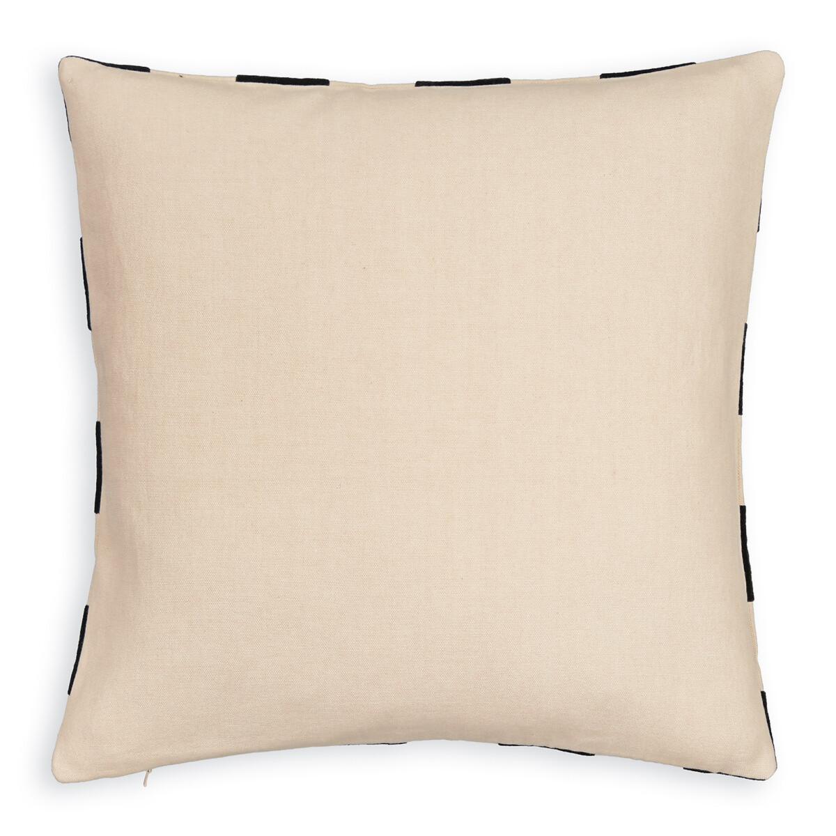 Lysmée 40 x 40cm Checkerboard 100% Cotton Cushion Cover – image 2