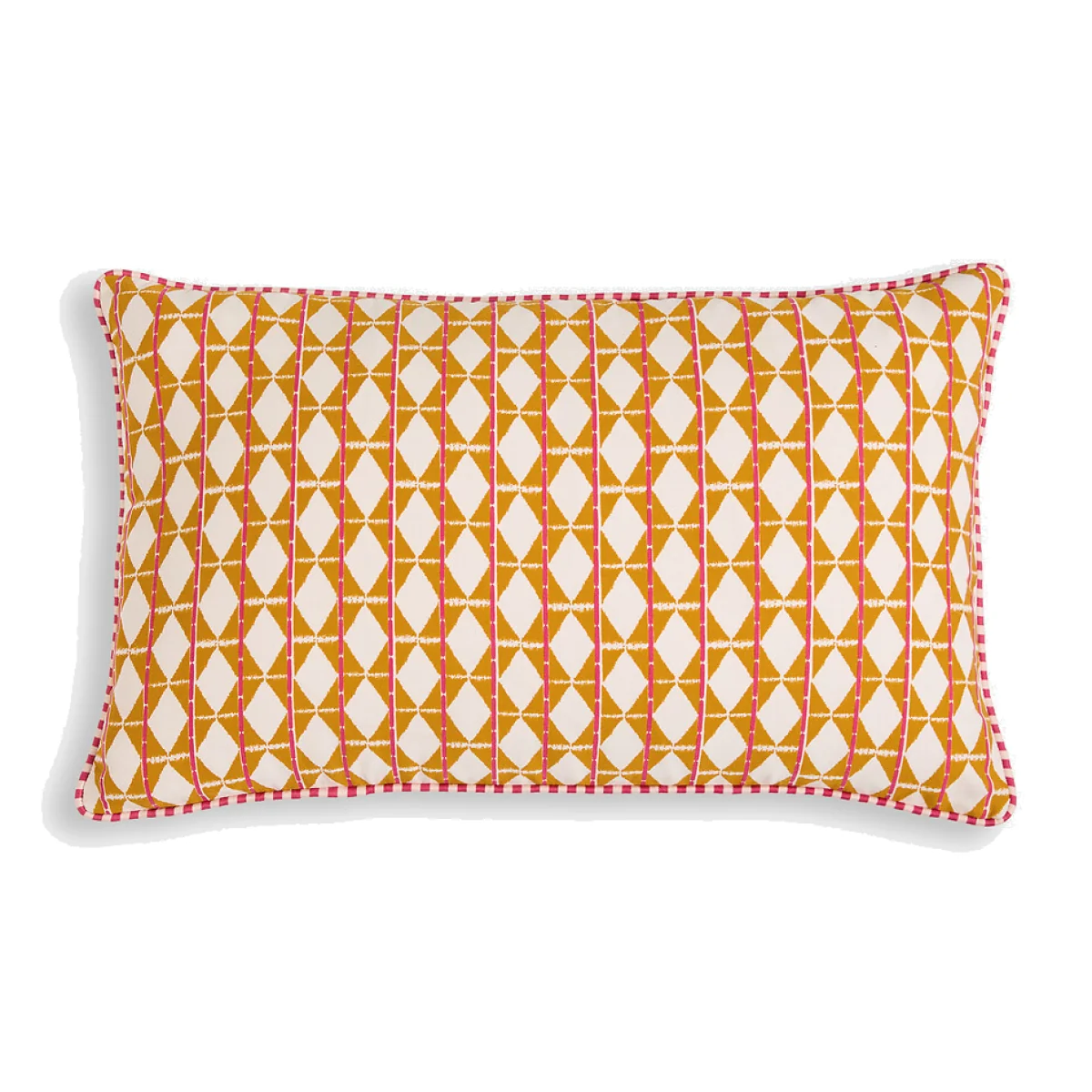 Ika Cotton Satin Rectangular Cushion Cover – image 1