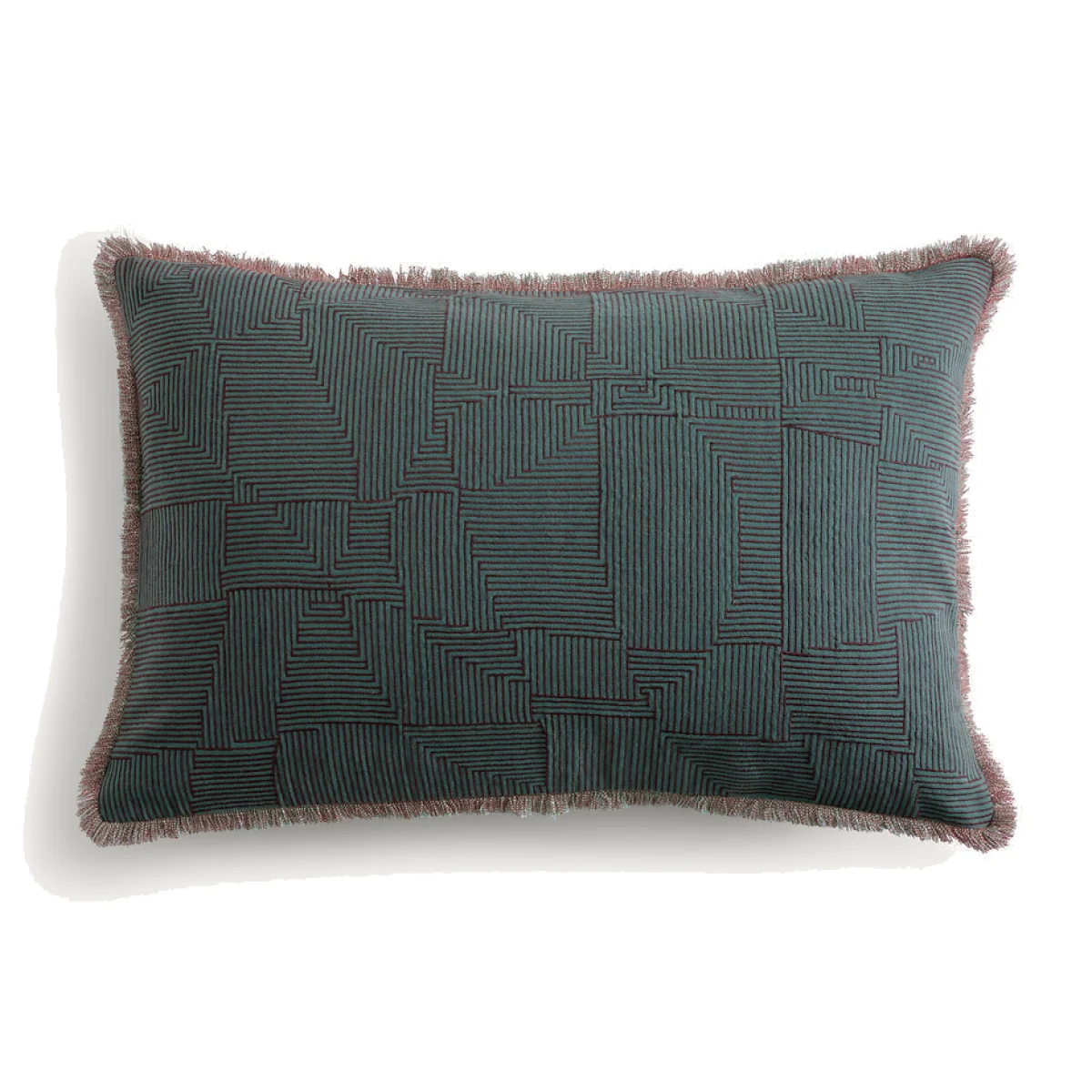 Sorine Linen/Cotton Embroidered Cushion Cover – image 1