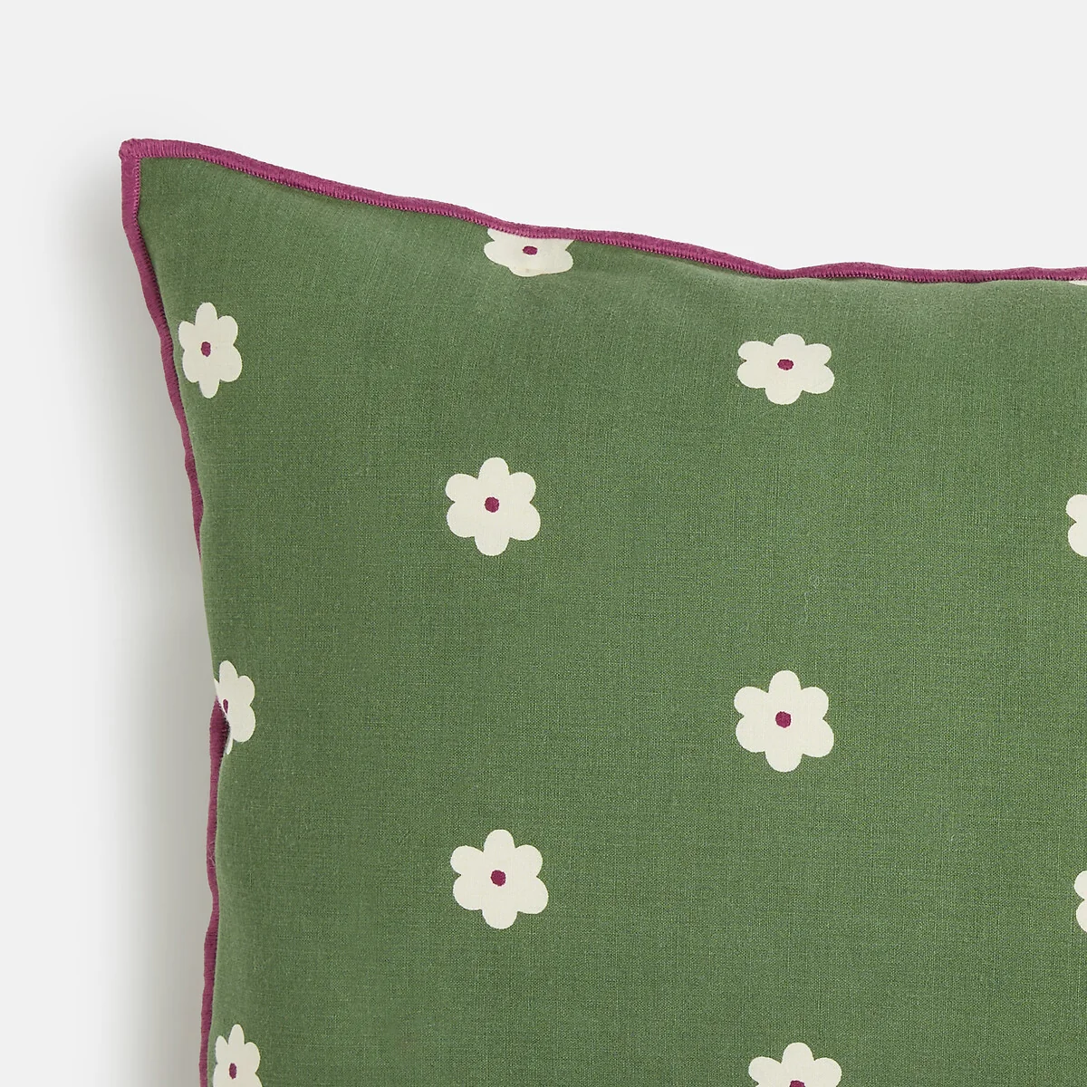 Leiho Floral Print Cotton Rectangular Cushion Cover – image 4