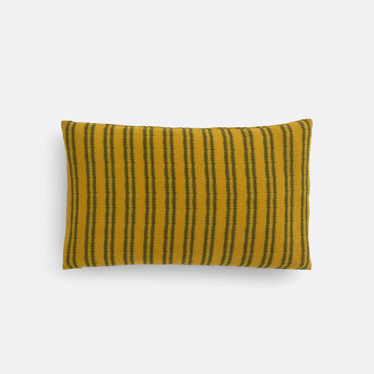 Asti Ikat Print Cotton Muslin Rectangular Cushion Cover – image 4