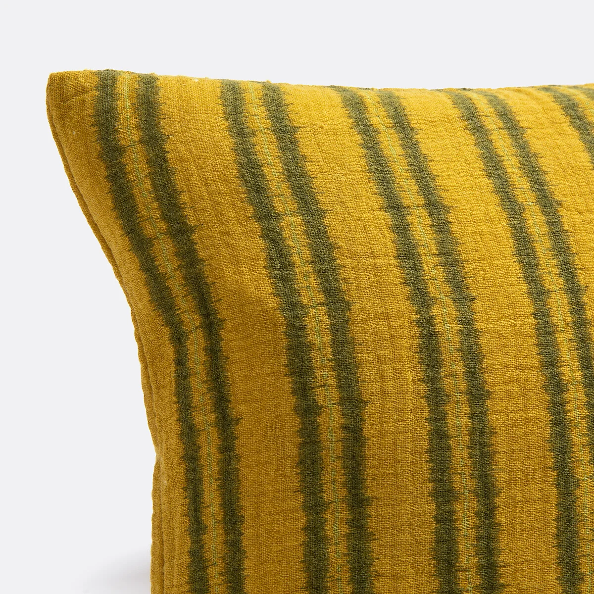 Asti Ikat Print Cotton Muslin Rectangular Cushion Cover – image 5
