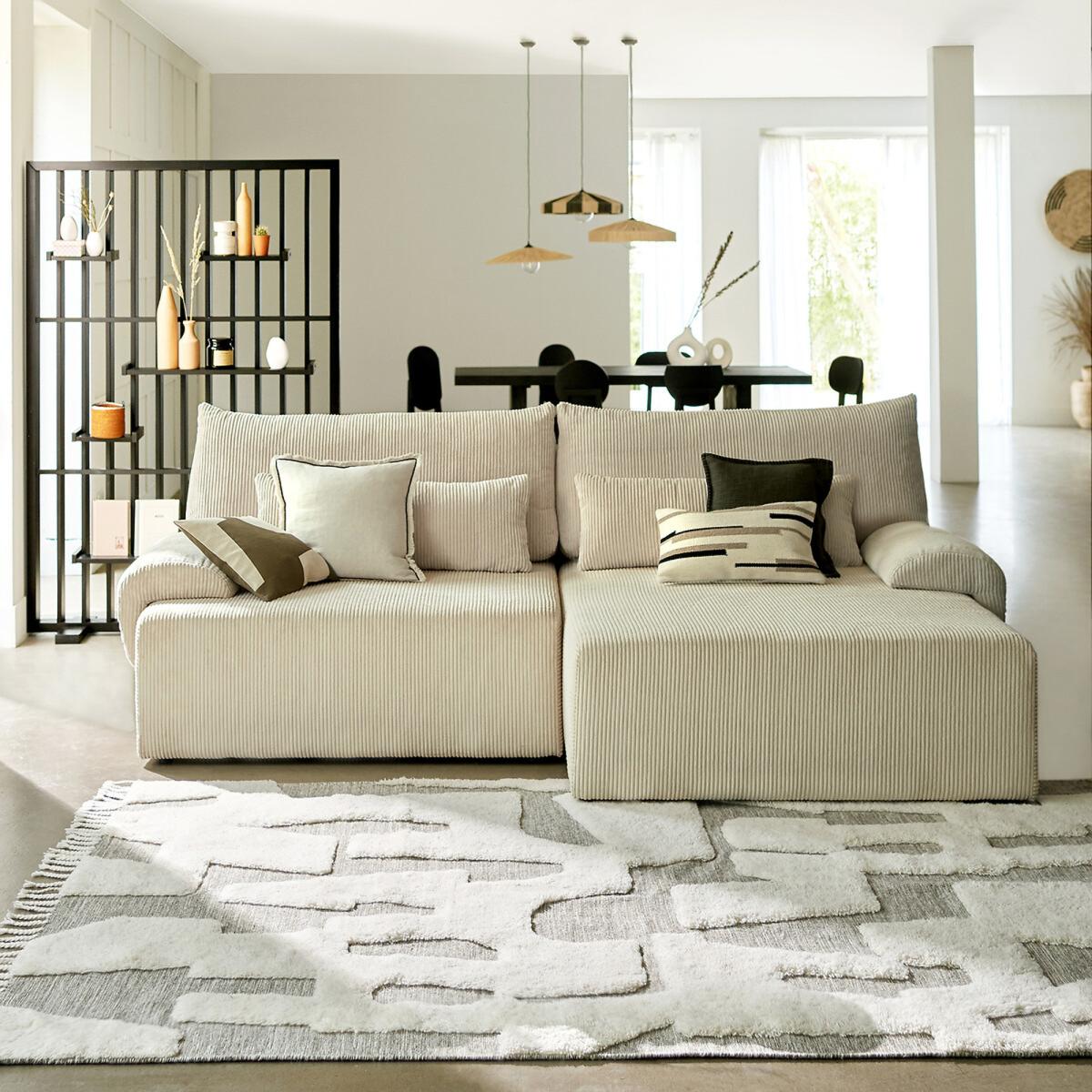 Nelio Striped Wool Blend Rectangular Cushion Cover – image 5