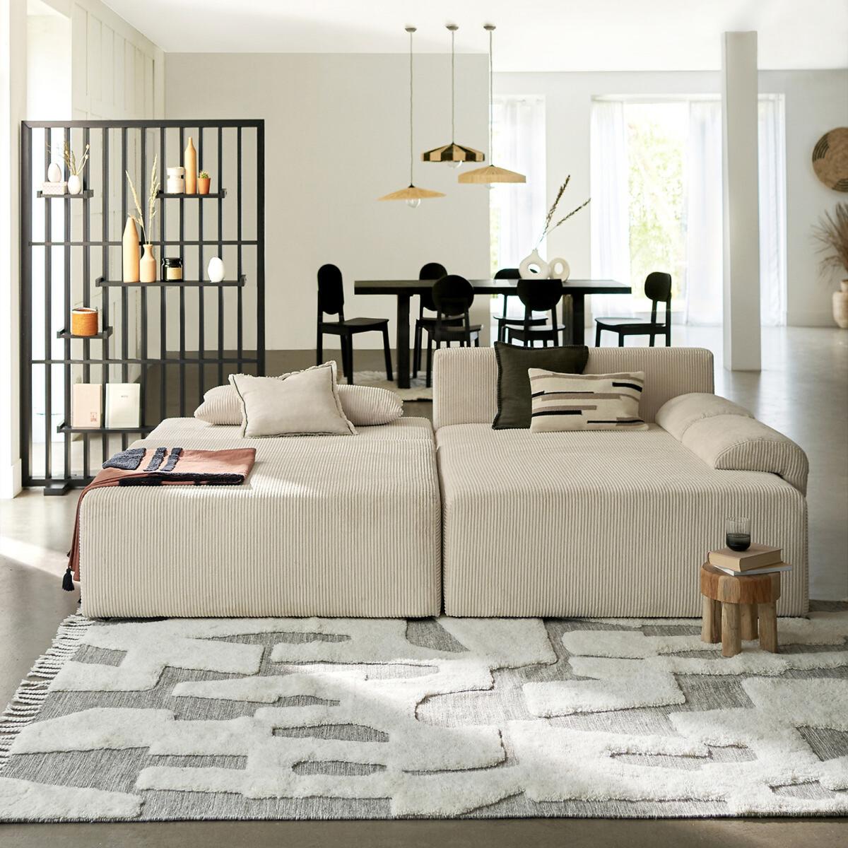Nelio Striped Wool Blend Rectangular Cushion Cover – image 6