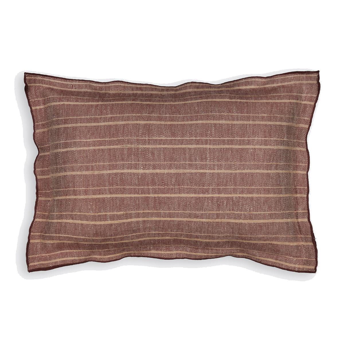 Marciana Cushion Cover in Linen and Silk – image 1