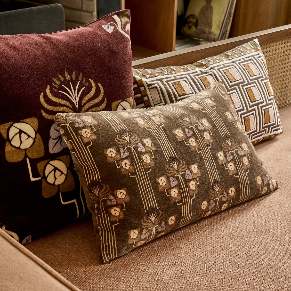 Bocha Textured Velvet Cushion Cover – image 2