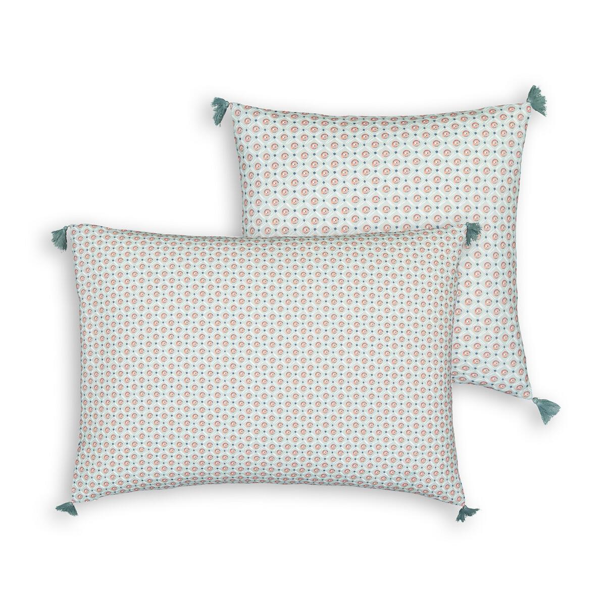 Molly Washed Cotton Patterned Cushion Cover – image 2
