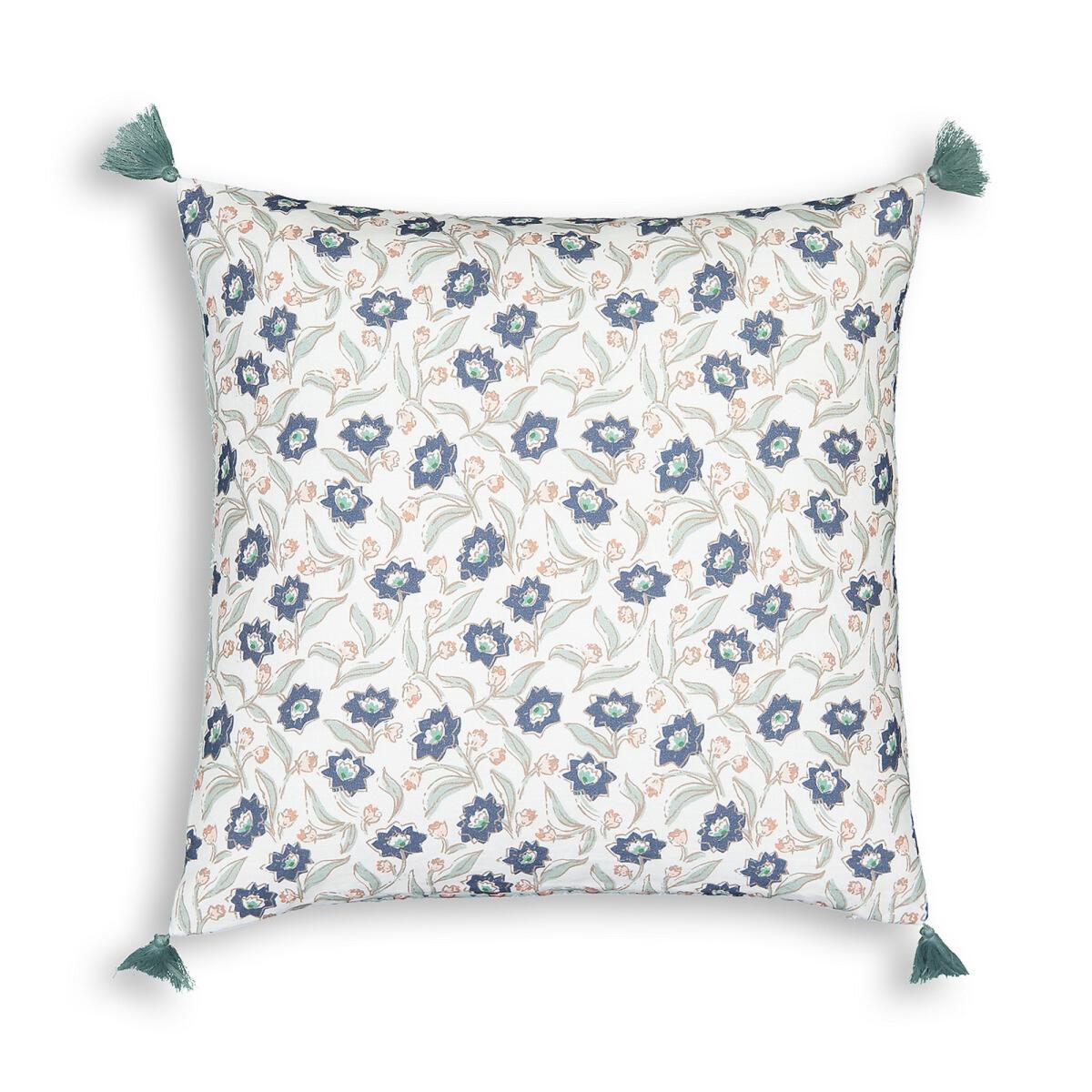 Molly Washed Cotton Patterned Cushion Cover – image 6