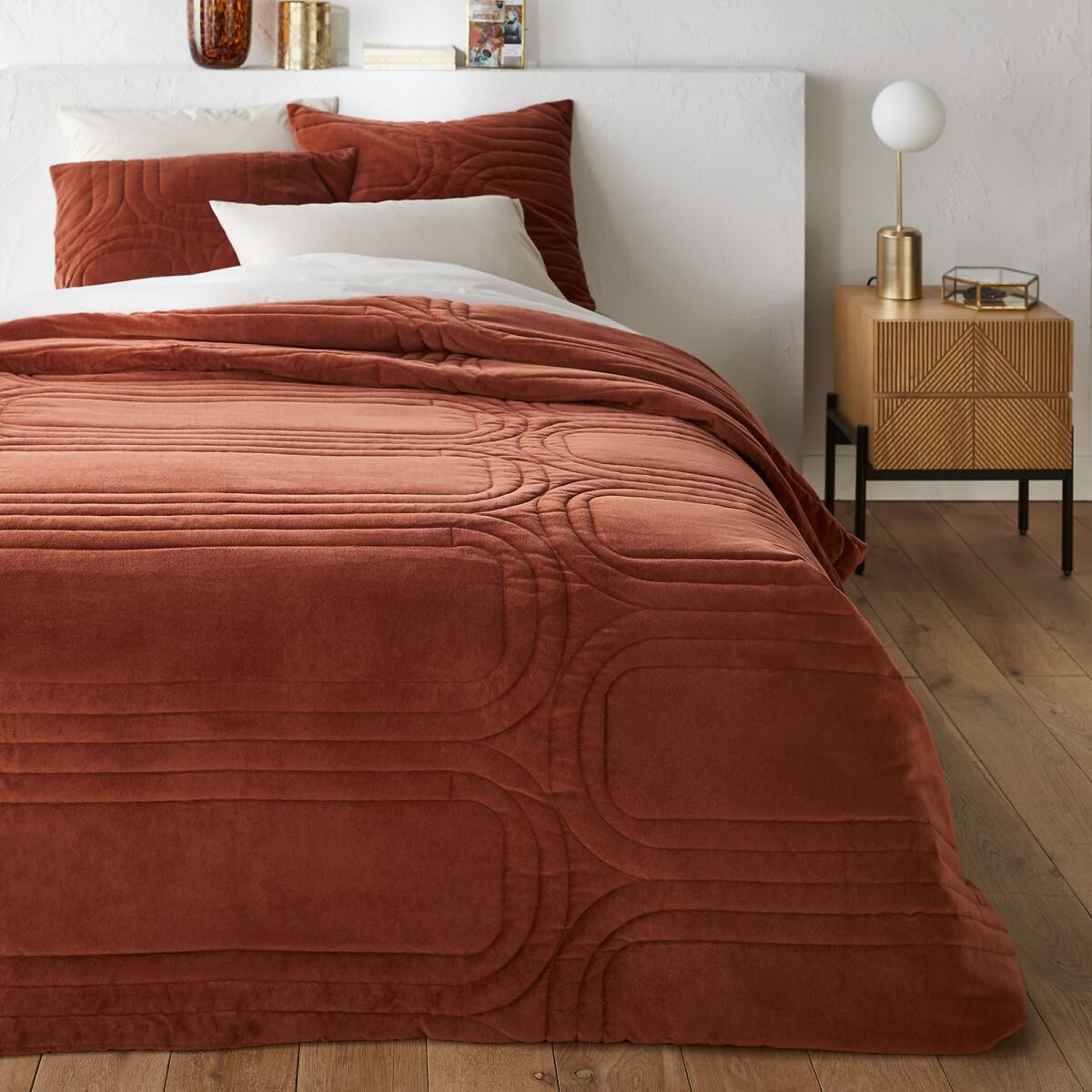Honorine Square 100% Cotton Velvet Cushion Cover – image 5