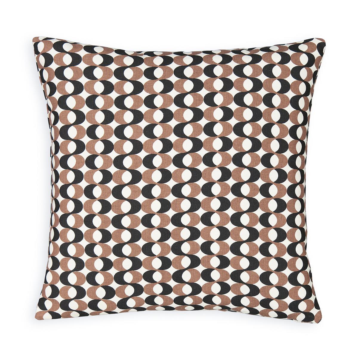 Set of 2 Faber Graphic 100% Recycled Cotton Cushion Covers – image 2