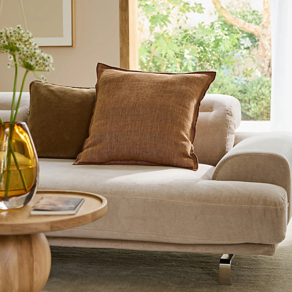 Missia Cushion Cover in Dyed Woven and Linen – image 2