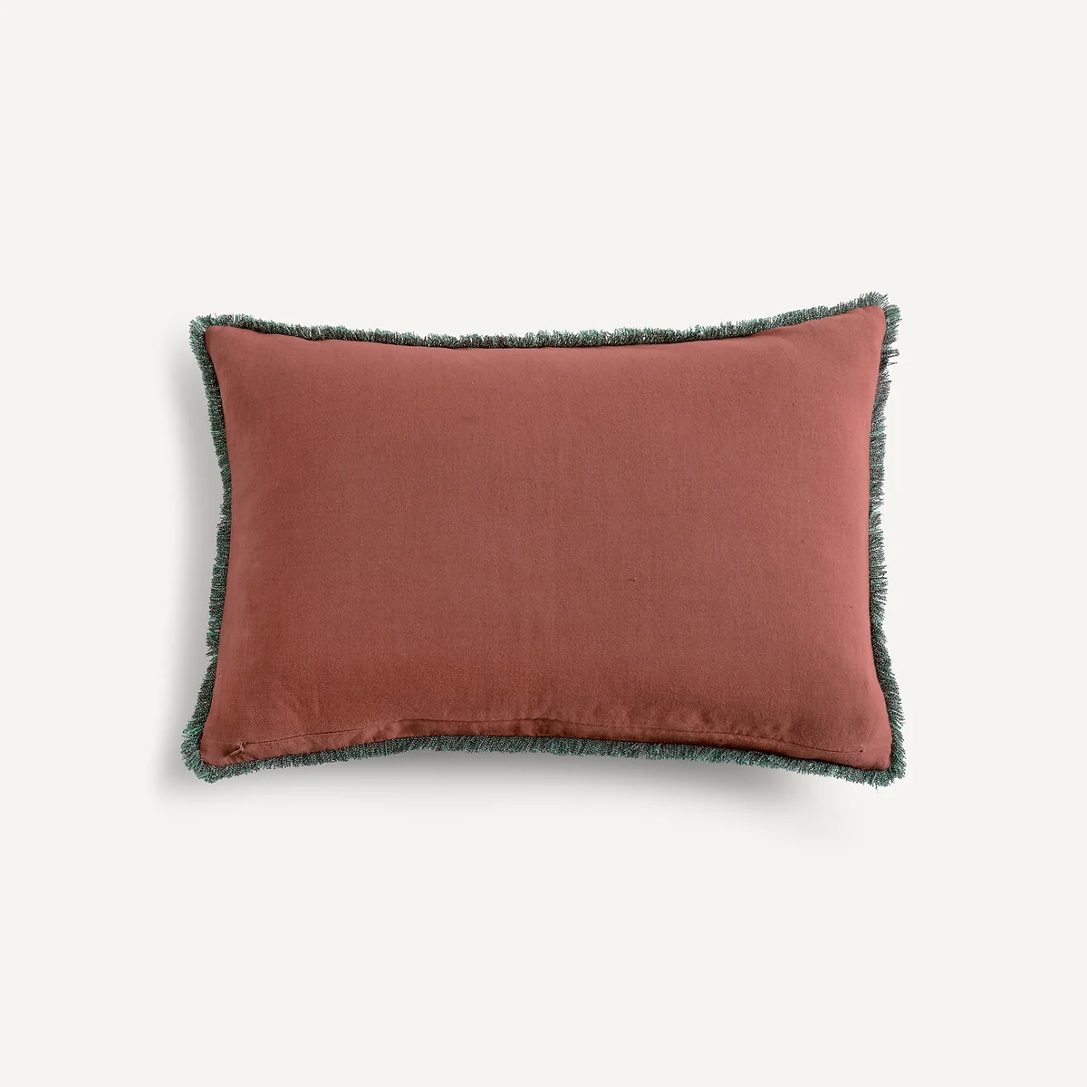 Sorine Embroidered Linen/Cotton Cushion Cover – image 3