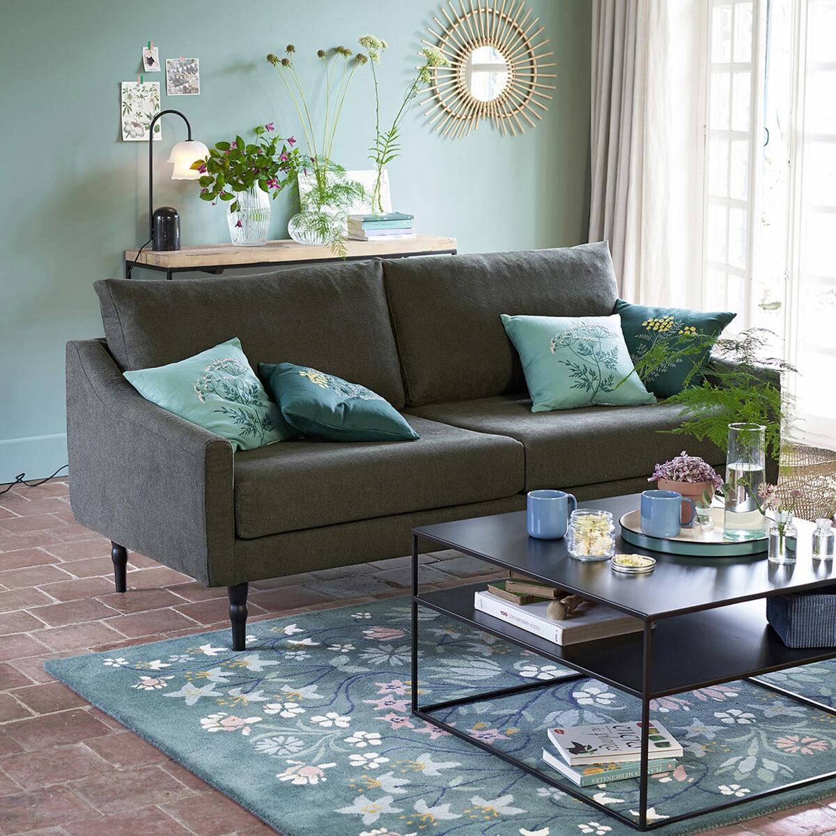 Mireille Embroidered Linen Cushion Cover – image 4