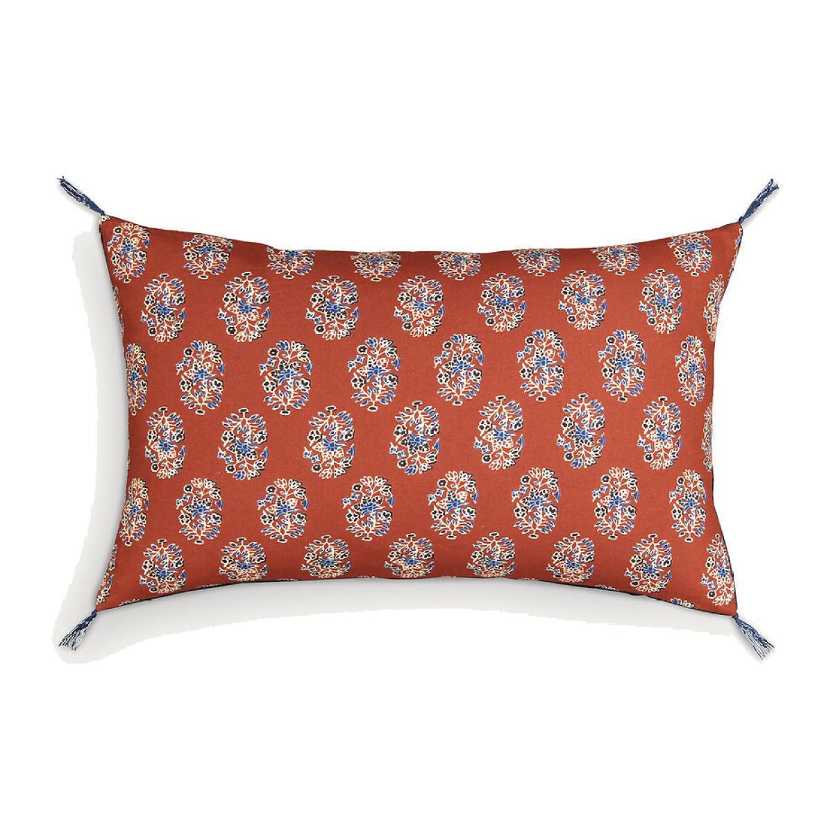 CAPANA Floral Velvet Cushion Cover – image 1