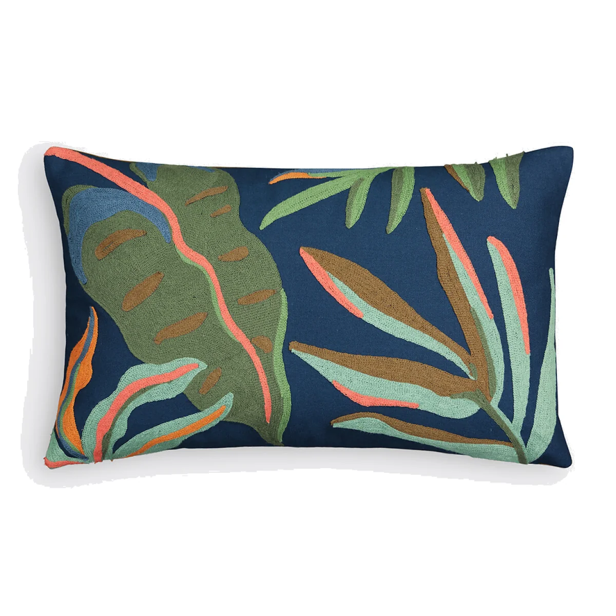 Joao Embroidered Rectangular Cushion Cover – image 1