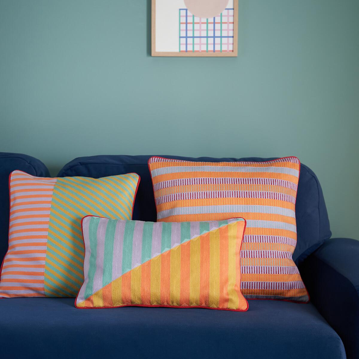 Dulang Striped 100% Cushion 45 x 45cm Cushion Cover – image 6