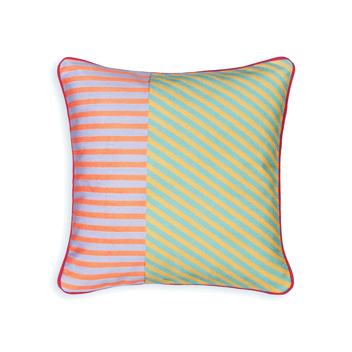 Dulang Striped 100% Cushion 45 x 45cm Cushion Cover – image 1