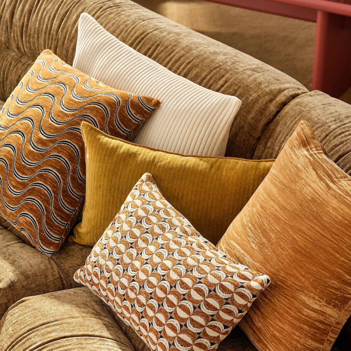 Milo Embossed Velour 45 X 45cm Cushion Cover – image 2