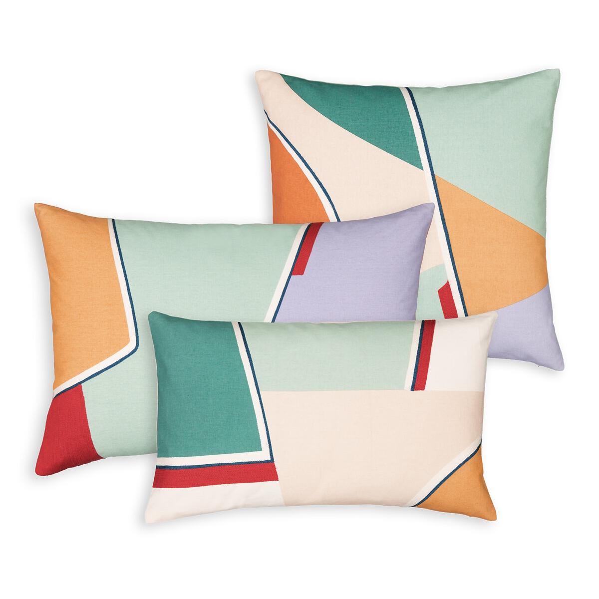 Bergen 45 x 45cm Geometric 100% Cotton Cushion Cover – image 3