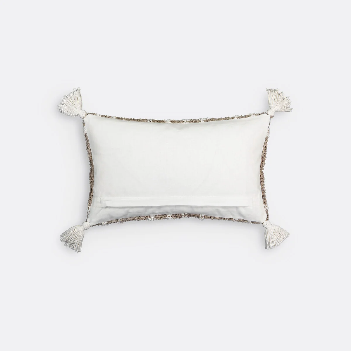 Cali Geometric Tassel 100% Tufted Cotton Cushion Cover – image 4