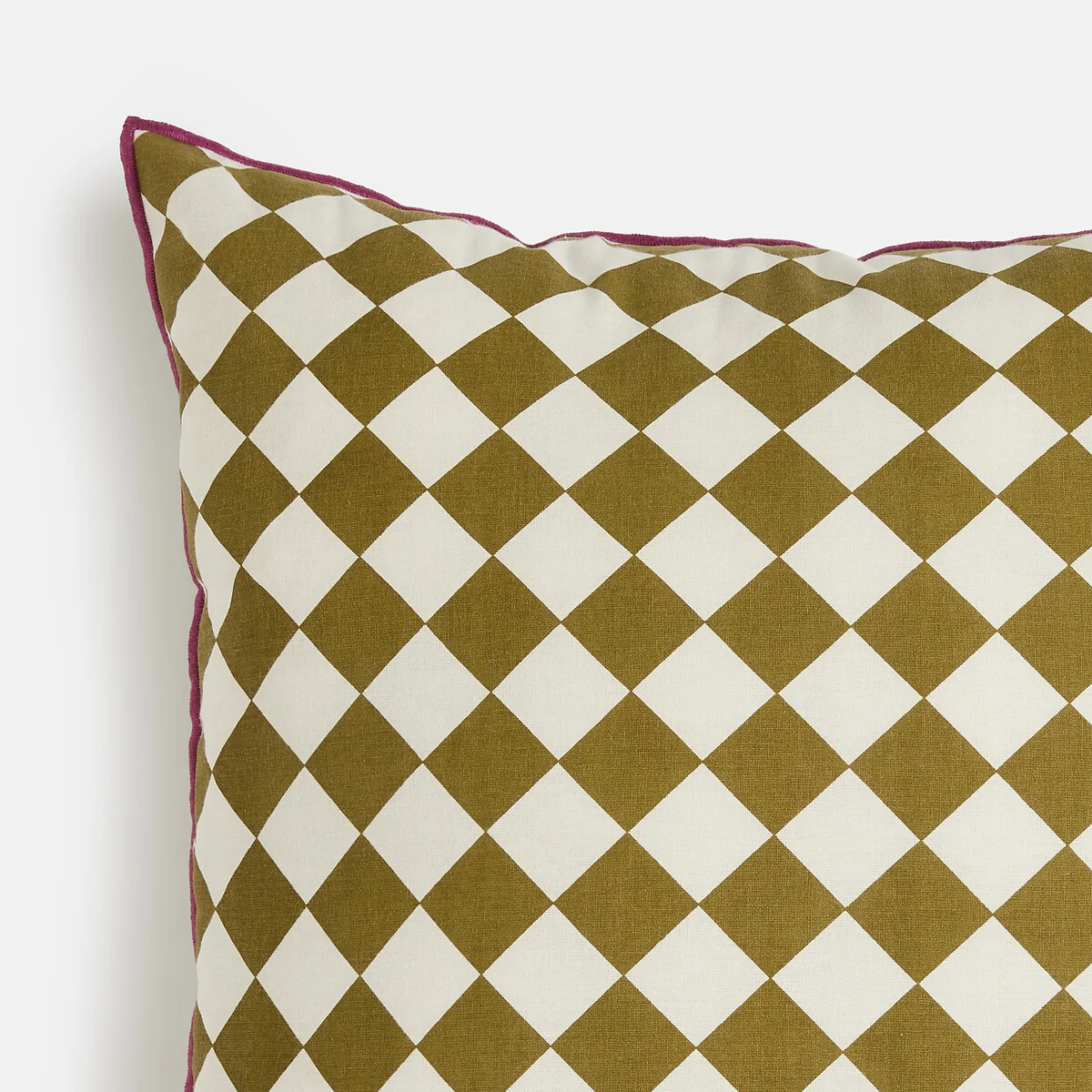 Leiho Checked Cotton 45 X 45cm Cushion Cover – image 3