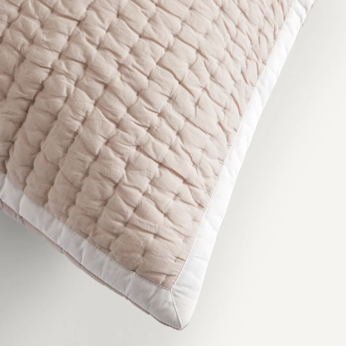 Celestino Quilted Cotton Cushion Cover – image 3