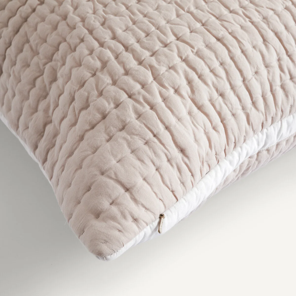 Celestino Quilted Cotton Cushion Cover – image 4