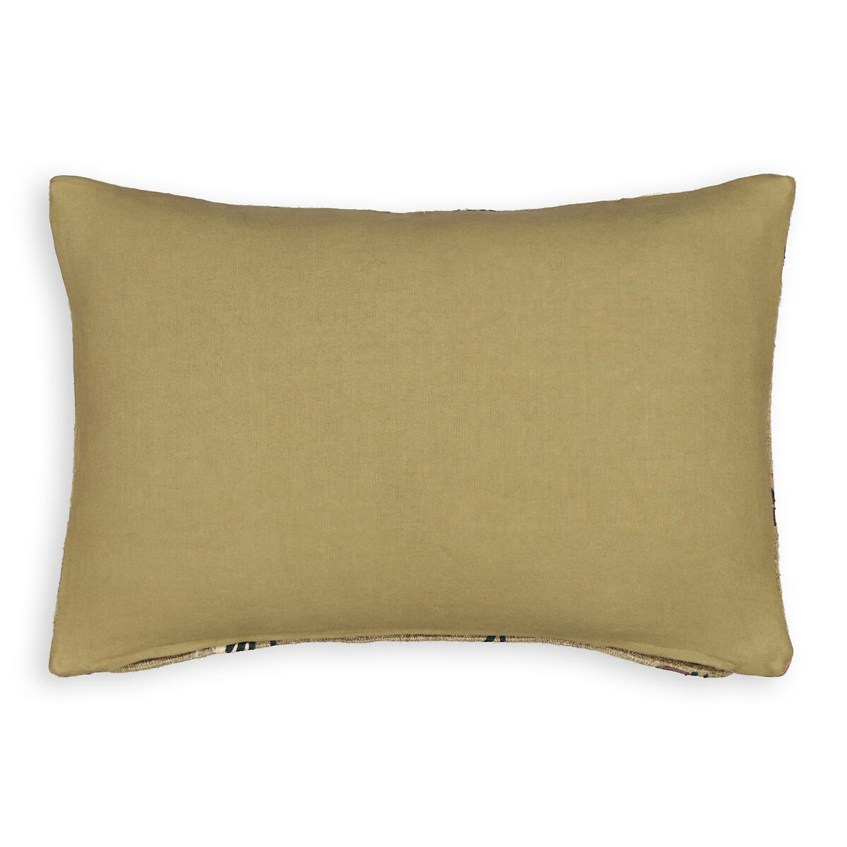 Edelys Rectangular 100% Wool Embroidered Cushion Cover – image 2
