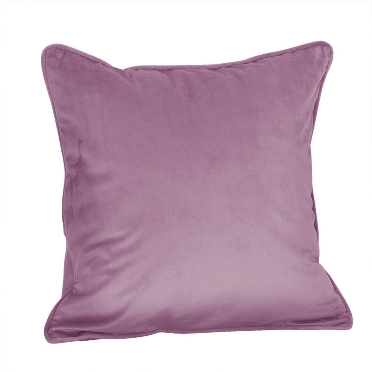 Clever Velvet Heather Filled Cushion 44x44cm