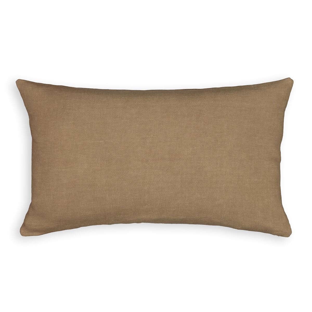 Soham Rectangular 100% Linen Cushion Cover – image 2