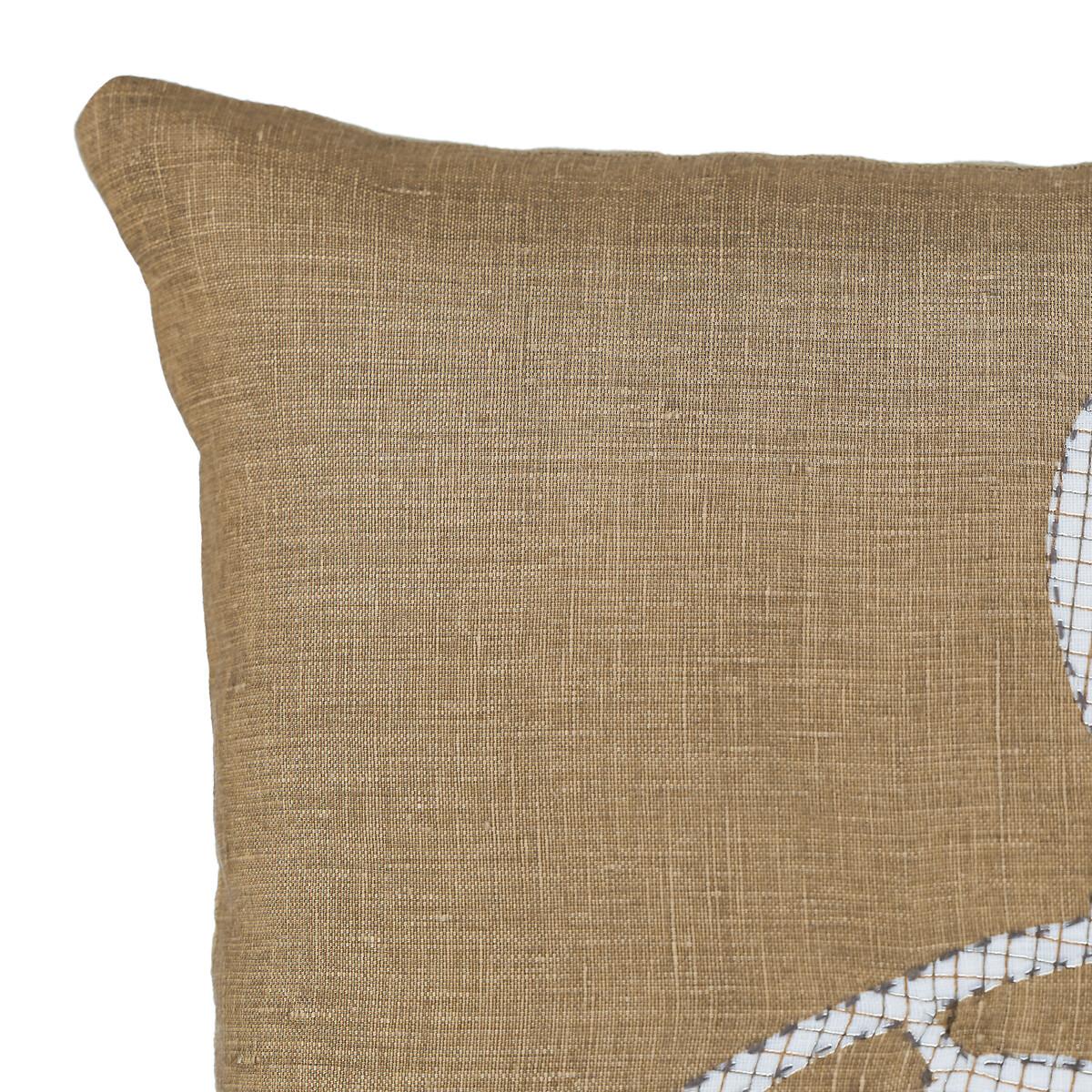 Soham Rectangular 100% Linen Cushion Cover – image 3
