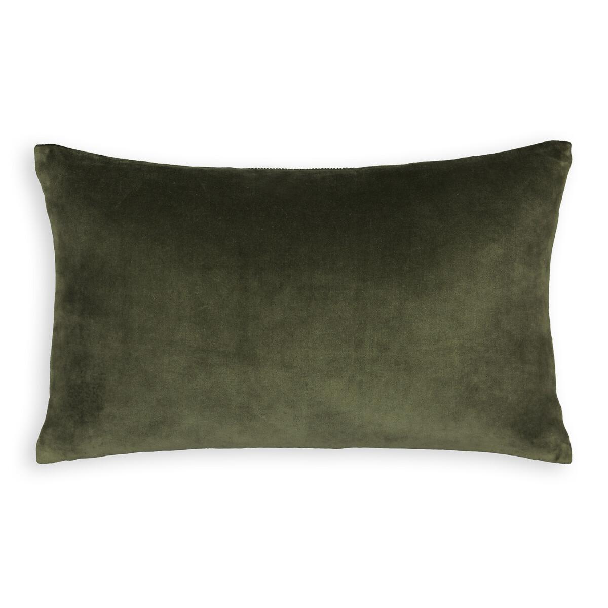 Brimo Textured 100% Cotton Velvet Rectangular Cushion Cover – image 2