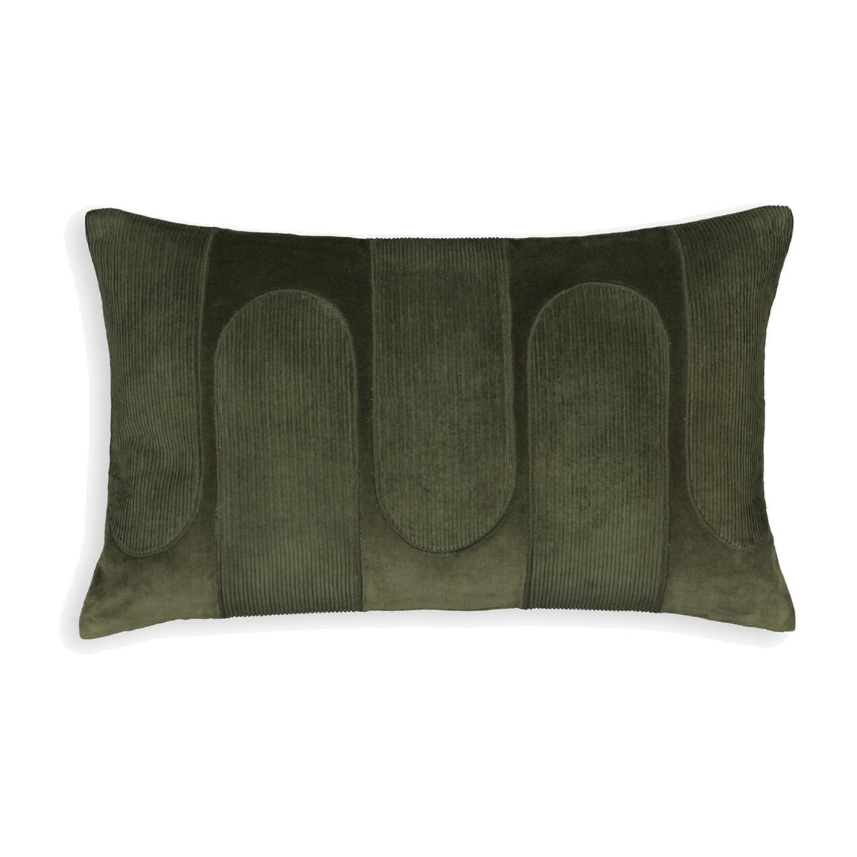 Brimo Textured 100% Cotton Velvet Rectangular Cushion Cover – image 1