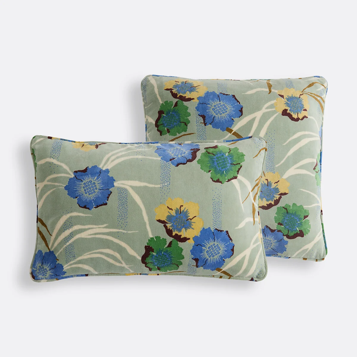 Mowan Printed Cotton Velour Square Cushion Cover, 45 X 45cm – image 5