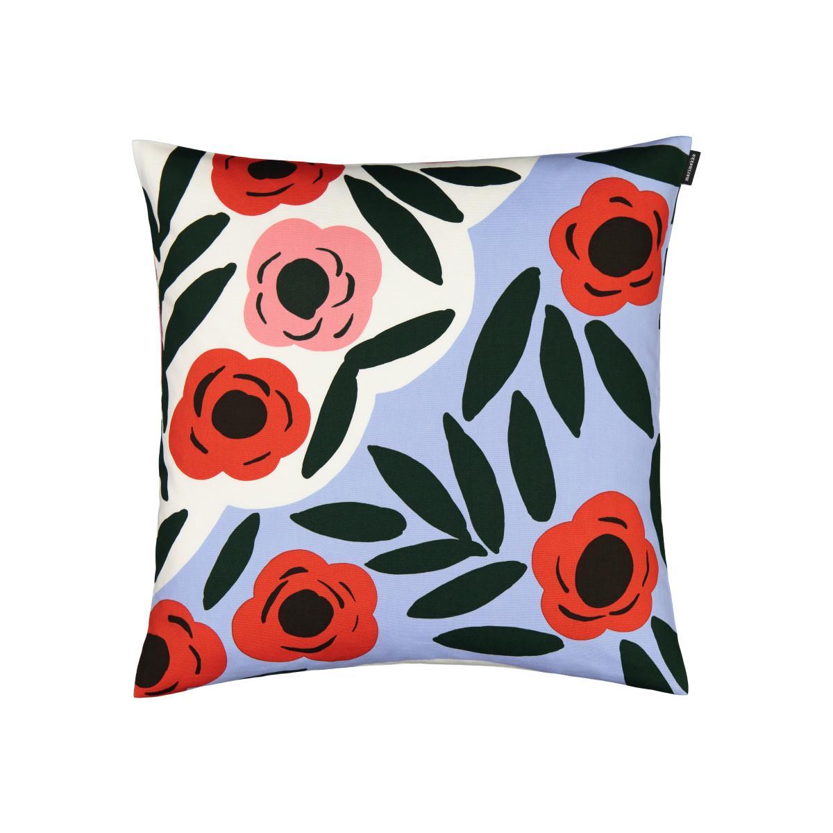 Ruukku Cushion cover - / 50 x 50 cm by Marimekko Blue/Red/Green – image 1